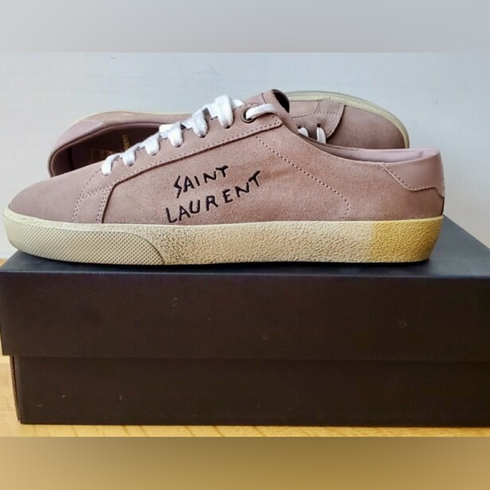 Saint Laurent, Court Classic Sneakers, Brand New - Picture 3 of 6